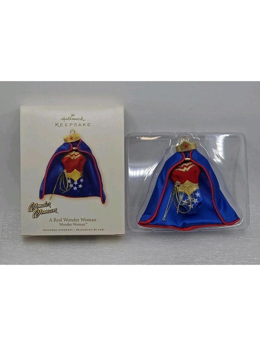Hallmark Keepsake A Real Wonder Woman 2007 Christmas Tree Ornament DC Comics